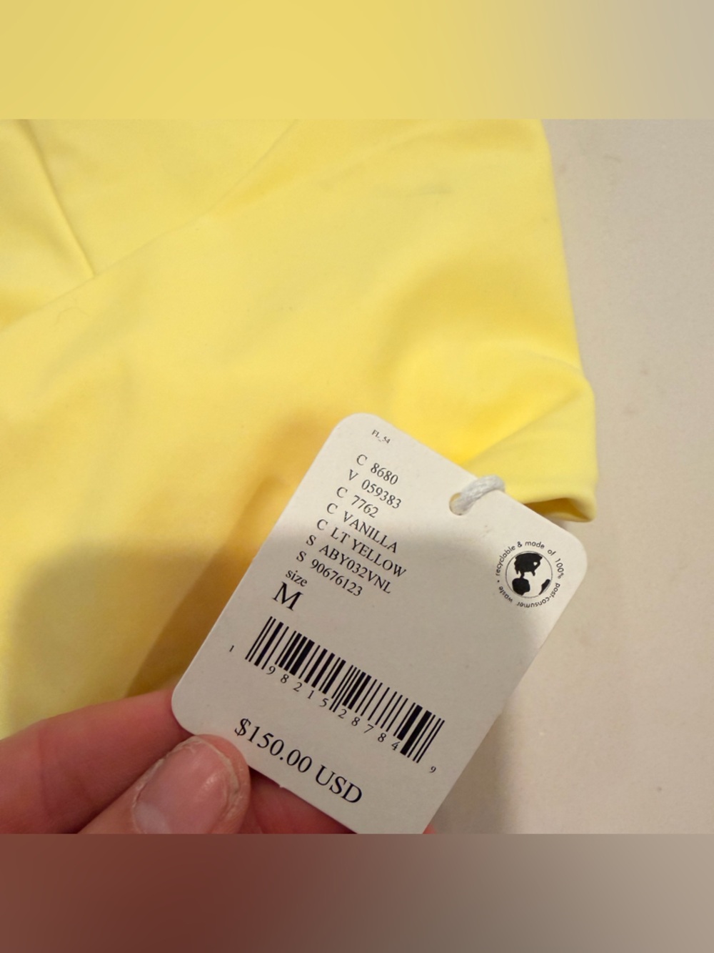 Abysse Poppler Rashguard Top - Vanilla sz M - Picture 3 of 4